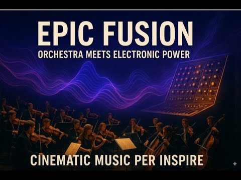 Epic Fusion: Orchestra Meets Electronic Power | Musica Cinematica per Ispirare