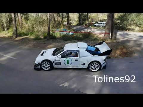 Ford RS200 Tarmac Racer Rally MONSTER pure sound
