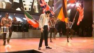 Michael Jackson - (TDCAU Istrumental intro + History) - Live - [HD 720p - widescrean]