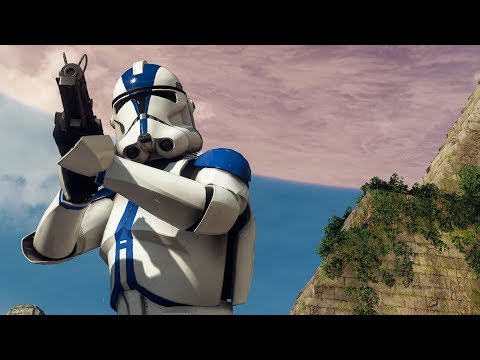 501st CLONE TROOPERS on YAVIN 4! - Star Wars Battlefront 2 Mod Gameplay
