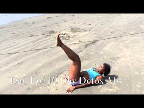 Day 1 of Detox Ab Challenge