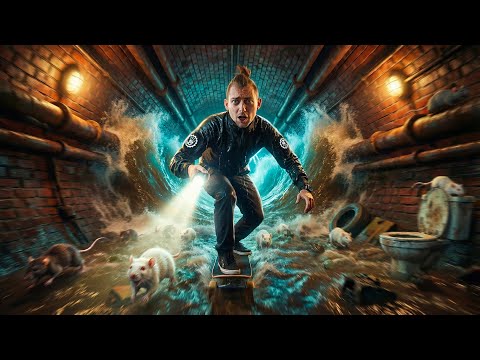 SKATEBOARDING THROUGH THE SEWER | Historic UNDERGROUND of Warsaw — URBANX