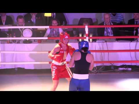 Fam C. Elgan vs Khatarina Thanderez - NM boksing 2014