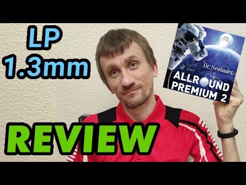 обзор Dr Neubauer ALLROUND PREMIUM 2 1.3 mm - длинные шипы на толстой губке тест