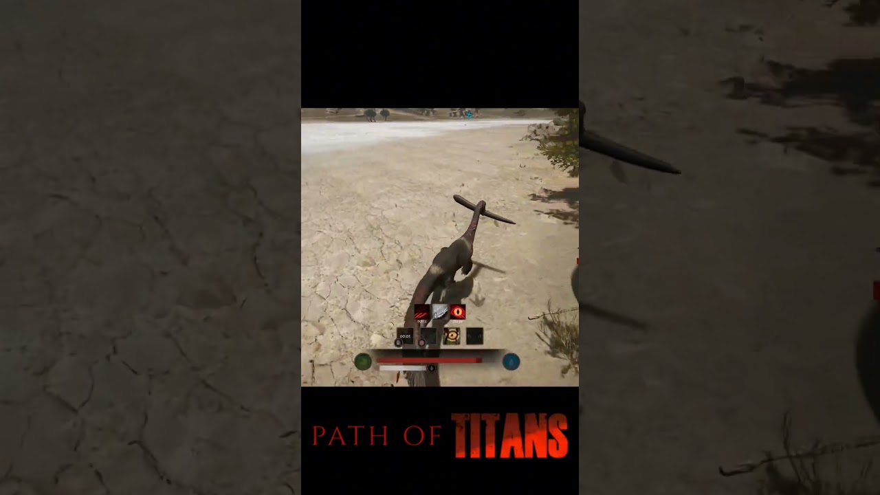 Struthi caught a sleeping Conca and finished it - Path of Titans - Gondwa Official #pathoftitans