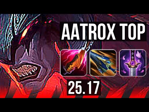 AATROX vs VAYNE (TOP) | Legendary, 13/3/4 | KR Master | 25.17
