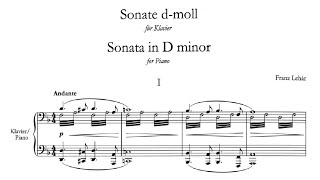 Download lagu Franz Lehár - Piano Sonata in D minor, Op. 29 [with score] mp3