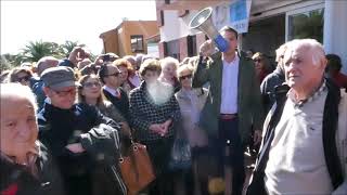 Manifestación en Centro de Salud de Jaraíz de la Vera