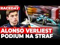 Alonso moet beker inleveren na straf, Verstappen opnieuw issues met aandrijfas | GPFans F1 Raceday
