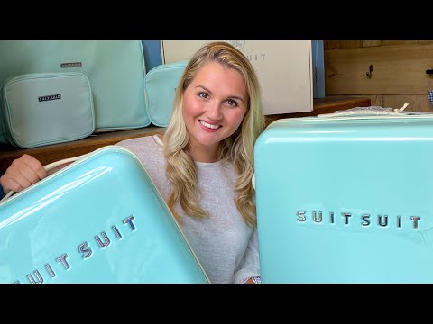 SUITSUIT FABULOUS FIFTIES COLLECTION MINT | REVIEW & UNBOXING SUITCASES & PACKING CUBES
