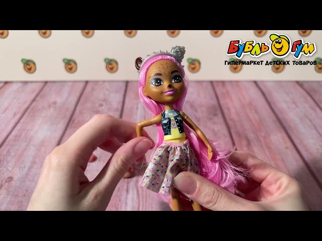 Кукла Enchantimals Ежик Хинсли с питомцем Спинни  - видео