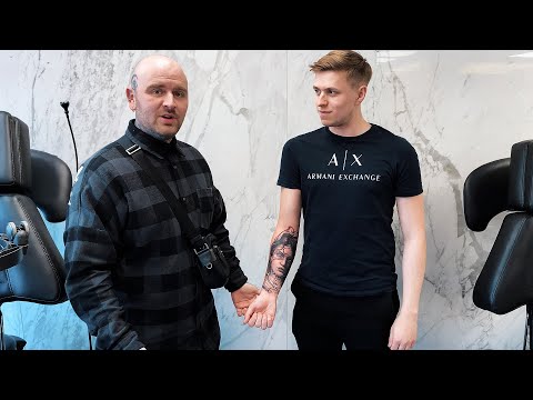 Tattooing World Champ Oscar "Whaazz" Wulff ( World Of Warcraft) / Vlog #09