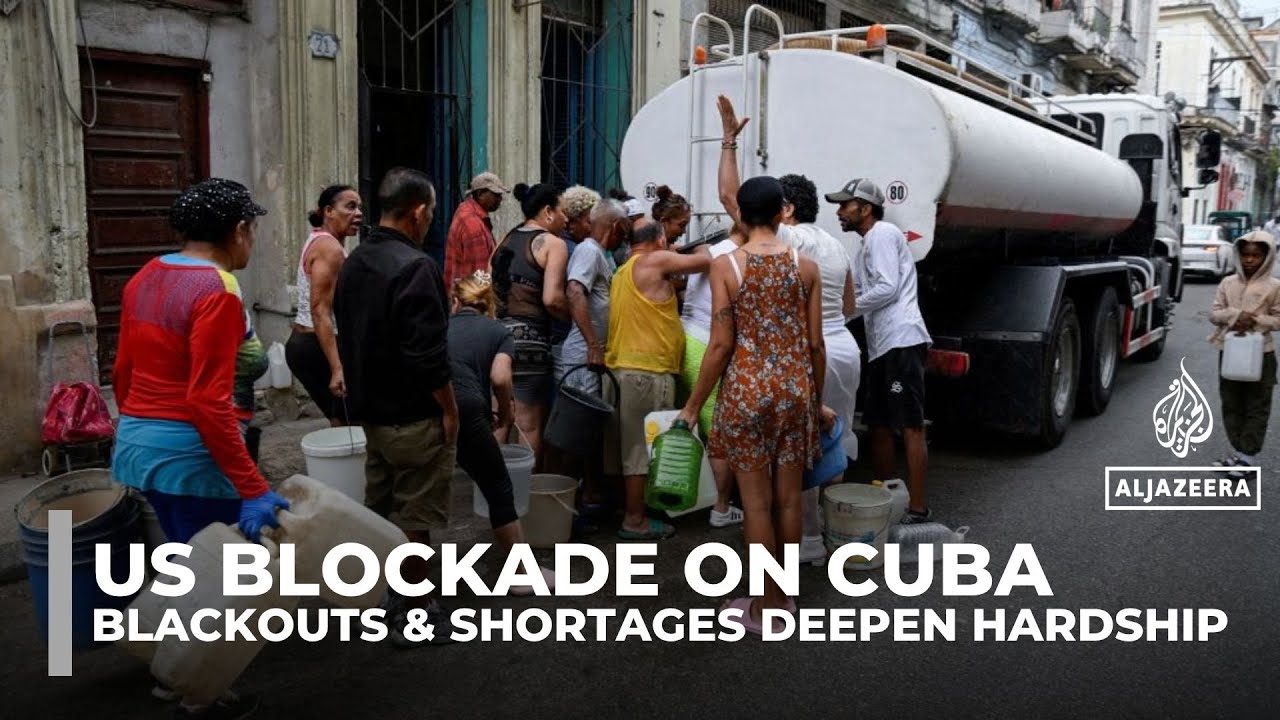 Cubans endure power cuts and fuel shortages amid US blockade