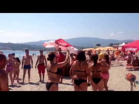Beachlife in Montepaone Lido, Italy