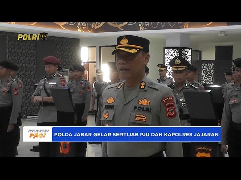 POLDA JABAR LAKSANAKAN SERTIJAB PJU DAN KAPOLRES JAJARAN