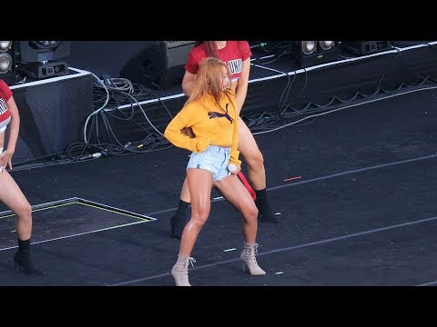 180525 효린(HYOLYN) Ma Boy + SHAKE IT [고려대 축제 입실렌티] 4K 직캠 by 비몽