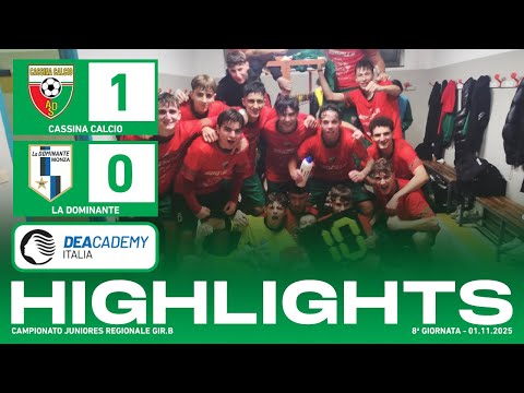 Cassina Calcio - La Dominante 1-0 | Gol & Highlights | Juniores Regionale 2025/26