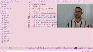 Emacs: the 'speedbar' built-in file explorer (Emacs 31)