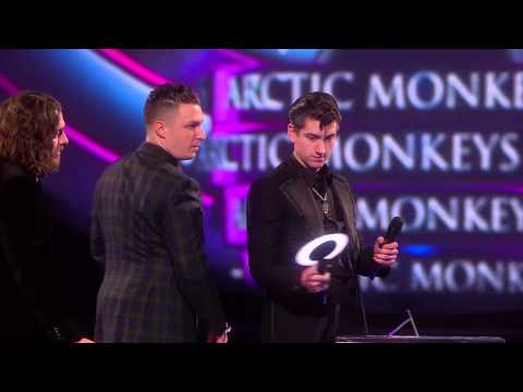 Arctic Monkeys win British Group | BRITs Acceptance Speeches