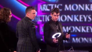 Arctic Monkeys win British Group | BRITs Acceptance Speeches