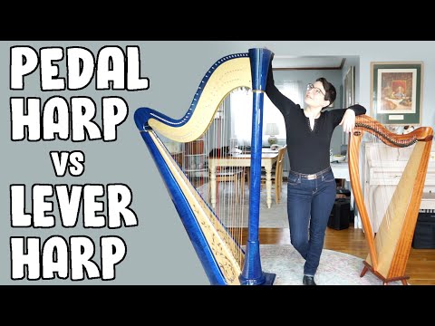 Differences Between a Pedal Harp and Lever Harp