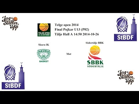 Skuru IK (P02) mot Södertälje BBK - FINAL - 2014-10-26