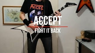 Accept  -  Fight It Back   (Rhythm Guitar Cover)