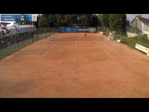 MOURET Hoan (FRA) VS NAKAJIMA Satoru (JPN) - Court Central