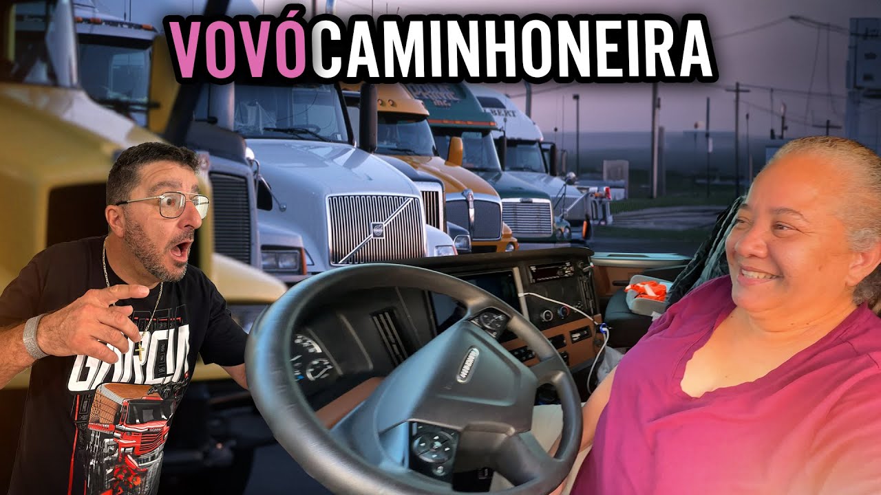 ENCONTREI A VOVÓ CAMINHONEIRA NOS ESTADOS UNIDOS 🇺🇸