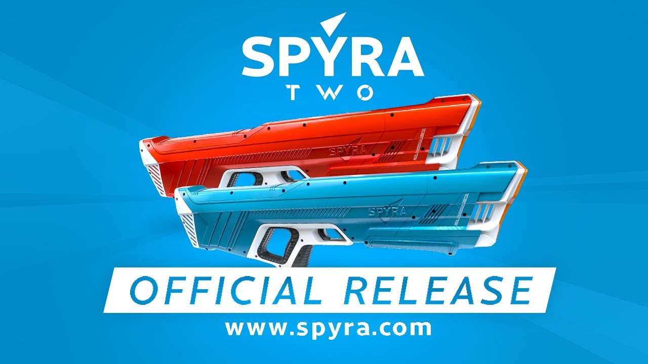 Spyra Three 3 Pro Battery Powered Water Gun/Blaster 2023 Latest Edition NEW