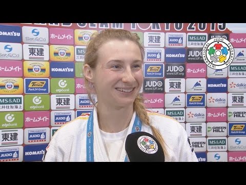 Interview Martyna TRAJDOS (GER) winner Tokyo Judo GS 15