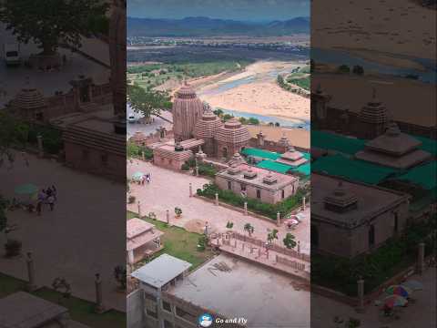 Tara Tarini Temple, Ganjam, Odisha | A Divine View from Above #shorts #dji #djimini4pro #taratarini