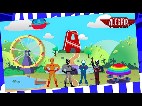 Série do Planeta da Liga da Alegria ( Animação )