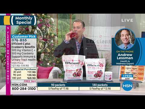 EfficientC + Cranberry Benefits with Pomegranate  30 Pac...