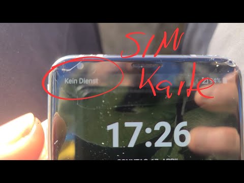 SIM Karte Telefonkarte reparieren bei Kein Dienst keine Mobile Daten am Smartphone