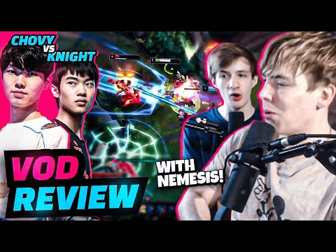 LS and Nemesis VOD REVIEW | HLE Chovy vs TES Knight in Korean Challenger