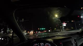 POV Night Drive- Subaru WRX (Binaural Audio | HD POV video)