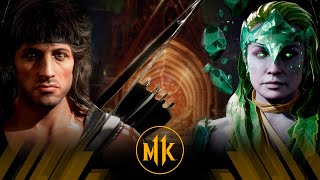 Mortal Kombat 11 - Rambo Vs Cetrion (Very Hard)