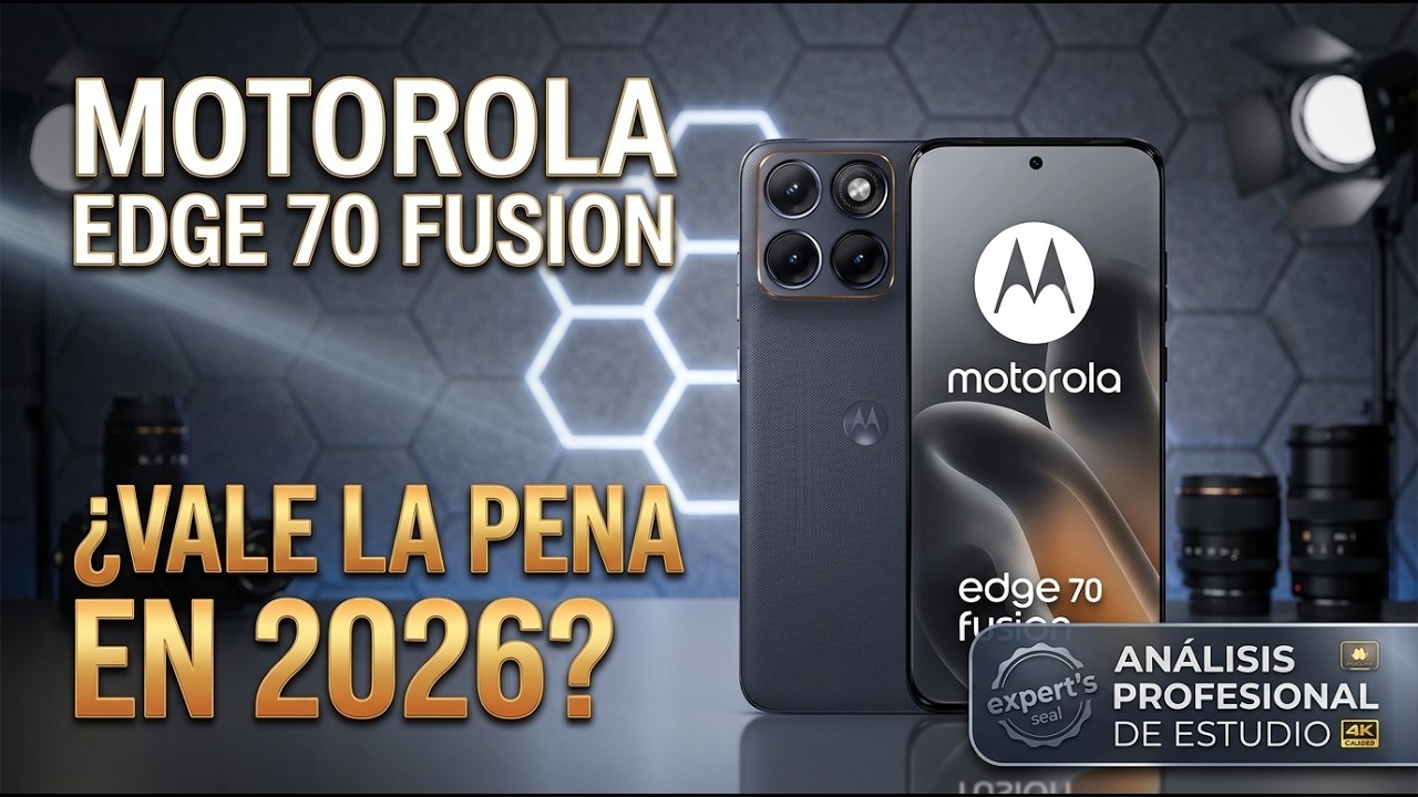 Motorola Edge 70 Fusion 🔥 ¿Vale la pena comprarlo en 2026?