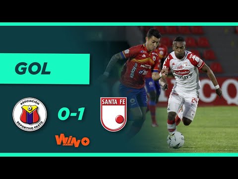 Pasto vs Santa Fe (0-1) Liga BetPlay Dimayor 2021-II | Fecha 10
