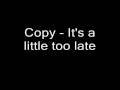 copy - It's a little too late