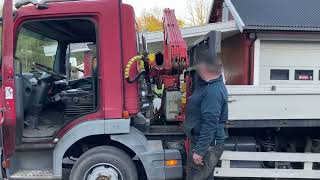 Mercedes-Benz ATEGO 815 *DUMPER + FASSI F40 *3 WAY-TIP *MANUAL *VIDEO dump truck for sale - Image 4 | Autoline AU Mercedes-Benz ATEGO 815 *DUMPER + FASSI F40 *3 WAY-TIP *MANUAL *VIDEO dump truck | Image 4 - Autoline