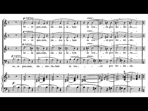 Liszt - Ave verum corpus, S44 (I Vocalisti)