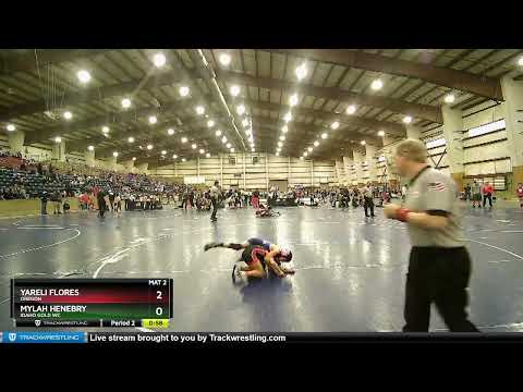 62 Lbs Round 3 - Mylah Henebry, Idaho Gold WC Vs Yareli Flores, Oregon 7172
