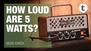 Video thumbnail for Stage or practice amp? | Harley Benton Mighty 5th | First Look | Thomann by Thomann's Guitars & Basses