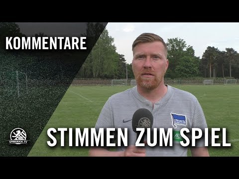 Die Stimmen zum Spiel | 1. FC Union Berlin U17 - Hertha BSC U17 (Halbfinale, Pokal der B-Junioren)