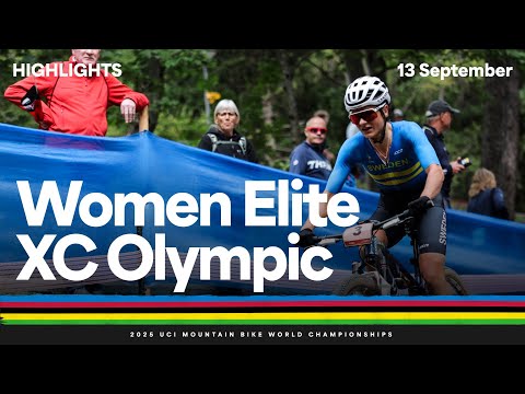 Women Elite XCO Highlights | 2025 UCI Mountain Bike World Championships | Tissot