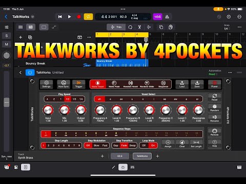 TalkWorks by 4Pockets - On SALE for a Limited Time - Turn Any Sound into Human Vowels - iPad