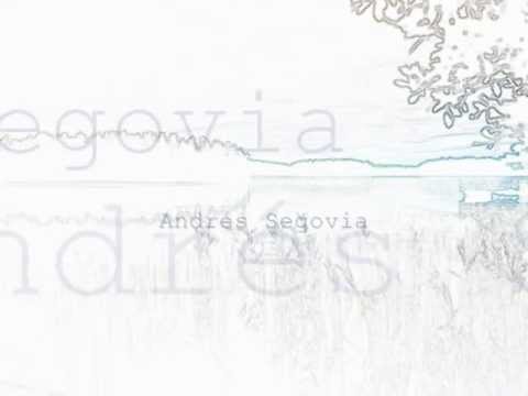 J.S. BACH ~ Allemande ~ A. Segovia