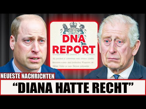 William bursts into tears after a DNA test confirms Diana's last secret.